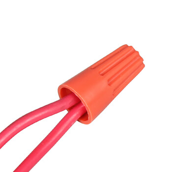 天旭螺旋式压线帽电线旋转弹簧式压线端子快速接线端子2.5平方接线头并线帽接线帽P1 1000只