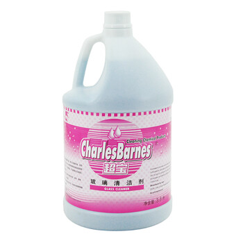 超宝（CHAOBAO）DFF022 玻璃清洁剂  3.78L酒店宾馆商用玻璃除污剂玻璃水 4桶/箱