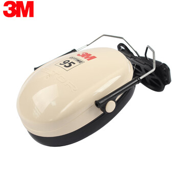 3M PELTOR H6P3E防护耳罩  防噪音隔音 挂安全帽式耳机（SNR26dB） 1付 定做