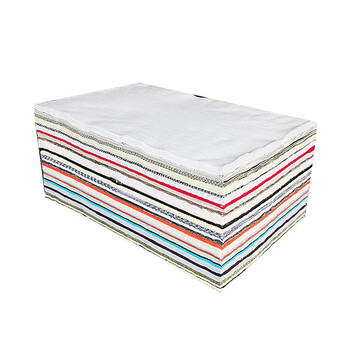 谋福 58 碎花布料擦机布 碎布头 吸油棉布 工业抹布【混色装50斤（30*40cm）】