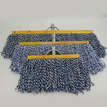 金固牢 KCly-36 木杆棉线拖把吸水排拖 大号老式平头排拖吸水拖把尘推 整套56cm
