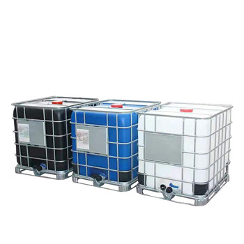 海斯迪克 HKW-26 IBC吨桶集装储水桶罐 化工塑料桶1000L塑料底座白色吨桶（加厚）