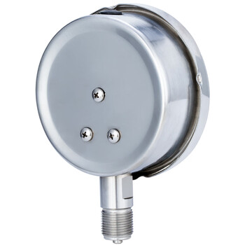 匡建仪表（CONJANT）Y-150BF 304不锈钢压力表 防腐耐高温抗酸碱 0-2.5mpa 表盘15厘米