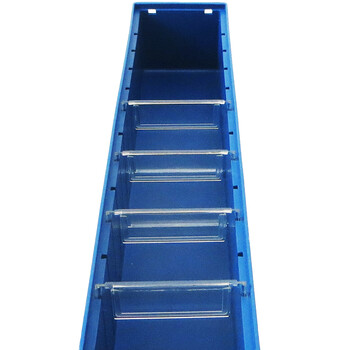 兰诗（LAUTEE）11 分隔板  11型号用分隔式零件盒配件 10片装100*75*10