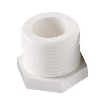 联塑（LESSO）外螺纹堵头(PVC-U给水配件)白色 dn1/2＂