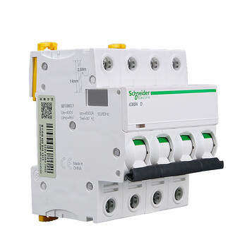 施耐德(Schneider)空气开关 断路器 Acti 9系列 iC65N 4P D50A A9F19450