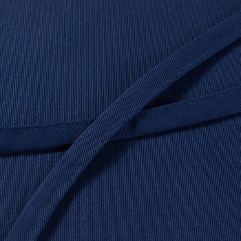 星工（XINGGONG）厨房围裙男女通用防油防污棉罩衣 酒店炊事班工作服 深蓝1件