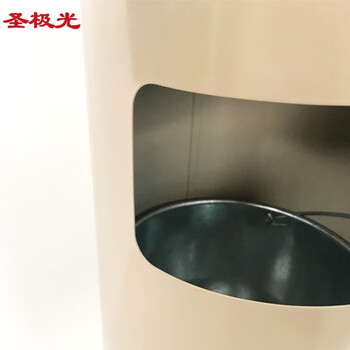 圣极光酒店垃圾桶带内筒灭烟桶立式果皮桶710810可定制25*61cm