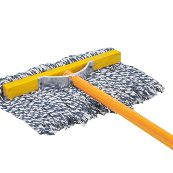 圣极光拖把木杆木头40cm棉线拖布吸水拖把干湿拖布可定制G2728