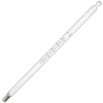 匡建仪表（CONJANT）石油玻璃温度计 GB-9 1支 98-102℃精密棒式测温仪 工业化工实验室用 可过检 GB-9 