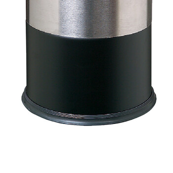 南 GPX-107 南方双色套装垃圾桶 砂钢套黑色 酒店宾馆商用客房不锈钢垃圾桶 居家房间桶 果皮桶