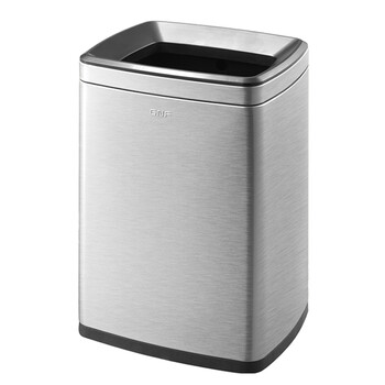 南 SF20-F02 南方环境桶 砂银钢 商用酒店宾馆客房不锈钢垃圾桶 房间桶 果皮桶