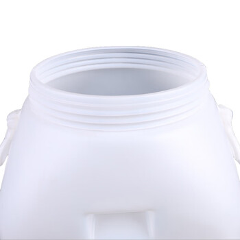 稳斯坦 WST088 50L方形加厚塑料化工桶 液体存储桶 加厚带盖密封油桶 塑料桶 白色