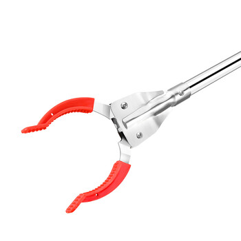 金诗洛 KSL151 加厚不锈钢垃圾夹子 拾物器取物夹 清洁工具 小区园林环卫垃圾夹 92cm 1个