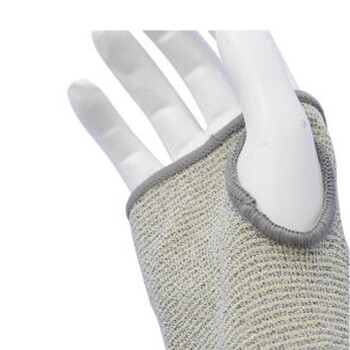 代尔塔（Deltaplus）202013防切割套袖耐热芳纶纤维针织 模具加工装配装饰  9码 1双