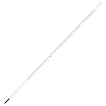 匡建仪表二等标准玻璃温度计WBG系列150-200℃1支长度54cm 分度值0.1℃ 可过检 高精度 实验室用 150-200℃ 