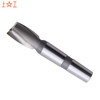 上工 1支装 莫氏锥柄键槽铣刀25mm莫氏圆锥3号 铣削加工修边刀具高速钢 可定制