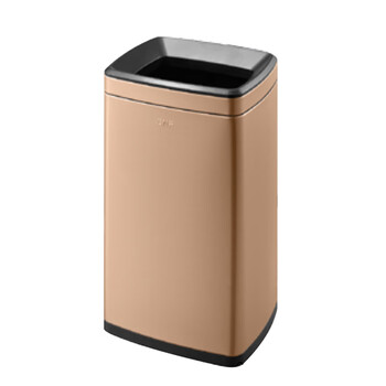 南 SF25-F02 环境桶 香槟金 商用酒店宾馆客房不锈钢  南方垃圾桶 房间桶 果皮桶 内桶容量25升