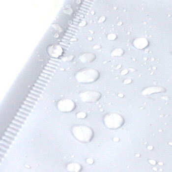 谋福CNMF 116 防水围裙 防油污耐酸碱 无袖简约厨房食堂家务屠宰场洗车（白色PVC 防水围裙）