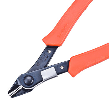 三山（3.peaks）进口迷你电子钳 SP-11 斜口钳 防飞散剪钳 斜嘴钳  125mm 20度角