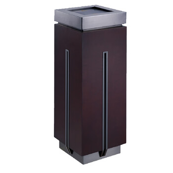 南 GPX-14 南方座地垃圾桶 砂银钢 落地烟缸不锈钢垃圾桶酒店宾馆垃圾筒烟灰桶