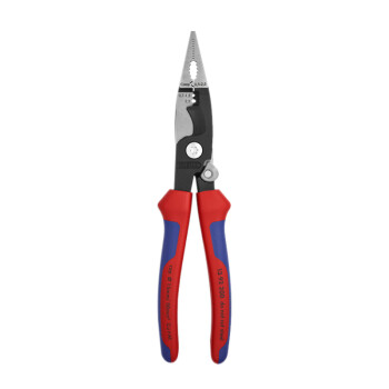 凯尼派克（KNIPEX）13 92 200 多功能电工钳 抛光 双色手柄 带复位弹簧 切割类工具 钢