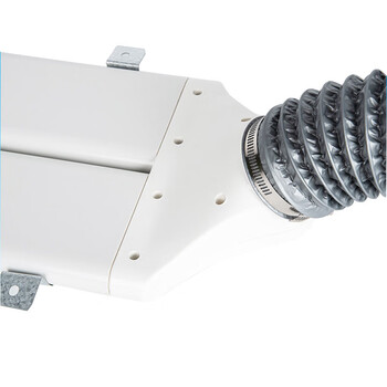 冰禹 BY-5090 新风管道过梁器 扁管免打孔过梁器 横梁通风过梁器 110mm