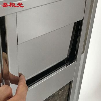 圣极光不锈钢垃圾桶烟灰桶大堂垃圾箱710830可定制29*29*63cm