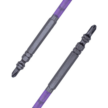 安力士牌（ANEX）进口黑龙韧性批头ABRS-2150 耐40V强磁小双头螺丝刀 十字风批咀 PH2X150mm 2支装