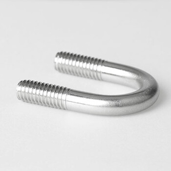 波浩 BOHAO 镀锌u形管卡dn20  不锈钢U形螺丝 U型卡 U型螺栓 U型管卡管夹  一个价100个起售