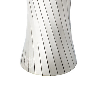 南 GPX-209E 南方小蛮腰座地烟灰桶 镜钢 办公楼立式创意座地烟灰桶户外垃圾箱大厅大堂电梯口烟灰桶