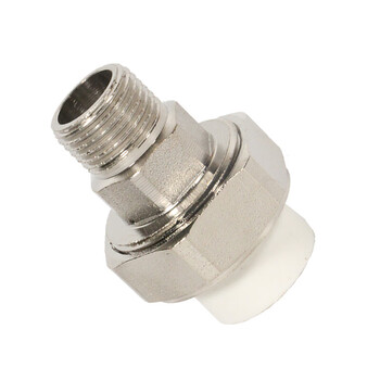 吉闽王（JMW）国标PPR水管配件 外丝外牙螺纹活接头 32*1"mm 1个 定制