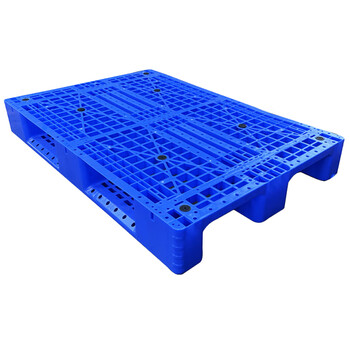 飞尔 川字网格塑料托盘 塑胶栈板 立体仓库上货架【C17 川字 可置6根钢管 1200x800x150 8.8KG】