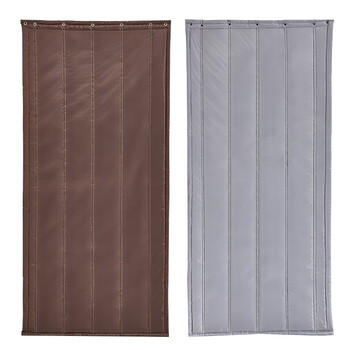 科力邦（Kelibang） 棉门帘普通牛津布 冬季火车站挡风门帘商场厂房隔断帘子 保温隔音厚门帘 KB3406 定制款