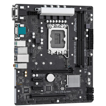 华擎(ASRock) B660M-HDVP/D5 R2.0 主板内存DDR5 CPU 12600KF/14700KF/13600KF（IntelB660/LGA1700）