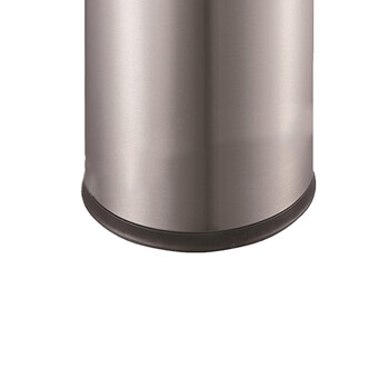 南 SF8-Y01 圆形垃圾桶 砂银钢 防指纹不锈钢房间桶 商用酒店宾馆客房 南方垃圾桶 果皮桶 内桶容量8升