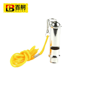 百舸  应急口哨防汛救援求生哨救生哨 圆筒款口哨