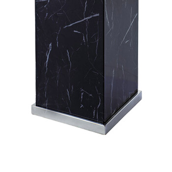 南 GPX-7D04 金盖座地 南方烟灰桶 镜钢 办公楼立式座地烟灰桶户外垃圾箱大厅大堂电梯口烟灰桶