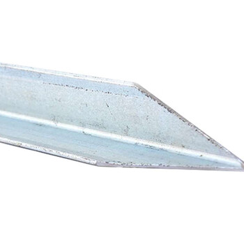 波浩 BOHAO  接地针 带尖镀锌角铁接地线 电力接地建筑用接地极角铁 长1米 4*4厘米  5支起定