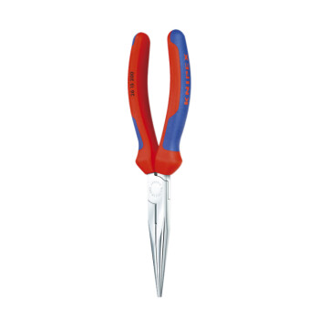 凯尼派克（KNIPEX）26 15 200 尖嘴钳 镀铬 双色手柄 切割类工具 钢