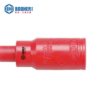 宝合(BOOHER)1/4"系列绝缘花型旋具套筒T40