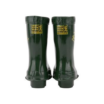 双安 35kv绝缘靴 电工防触电橡胶雨靴 高压中筒电工鞋 36码