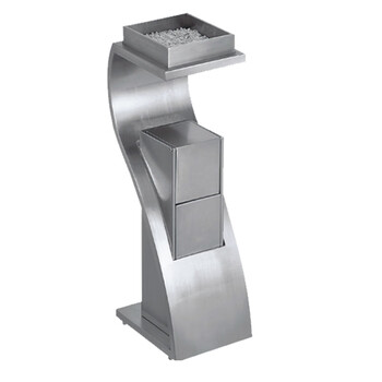 南 GPX-78B 南方新概念座地烟灰桶 酒店走廊不锈钢垃圾桶办公楼立式烟灰桶户外垃圾箱大厅大堂电梯口垃圾筒