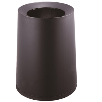 南 GPX-3E 锥形房间桶 黑色烤漆 商用 南方垃圾桶 酒店宾馆客房果皮桶