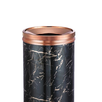 南 GPX-11 南方座地烟灰桶 黑白根花钢 落地烟缸垃圾桶酒店宾馆垃圾筒烟灰桶