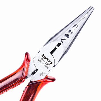 三山（3.peaks）进口电工多用尖咀钳TP-150P-S尖嘴钳 压端子钳6寸150mm