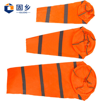 固乡 耐用型 气象风向袋 风向标 油气危化品企业风向测量 户外风向检测反光 需自备柱子 小号