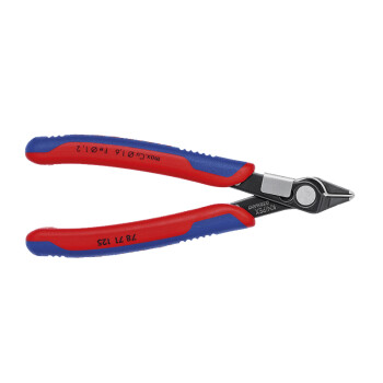 凯尼派克（KNIPEX）78 71 125 电子剪切钳 特殊工具钢 带线夹 切割类工具 钢