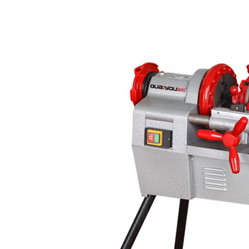 泉有（quanyou） 高效切管套丝机 QY-D50（2寸单相0.75KW)消防水管开牙机绞丝机