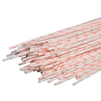 BOWERY黄腊管绝缘套管电工电线玻璃纤维耐高温保护套管黄蜡管直径6mm 100条